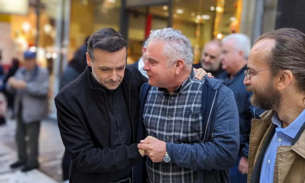 Επίσκεψη του Χάρη Δούκα στο εμπορικό τρίγωνο της Αθήνας και στην Βαρβάκειο αγορά (Εικόνες)